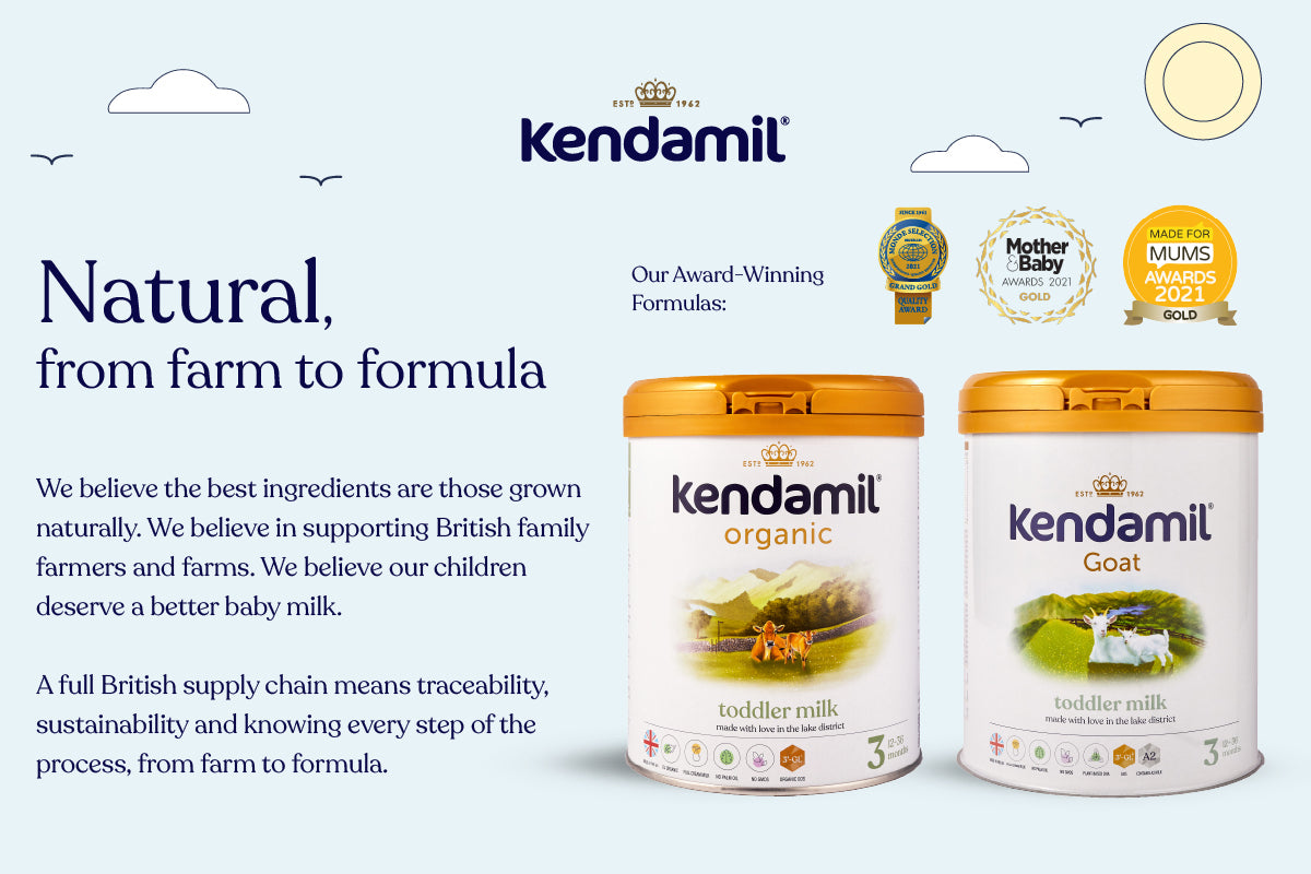 Kendamil: Redefining Infant Nutrition with Pure and Organic Ingredients