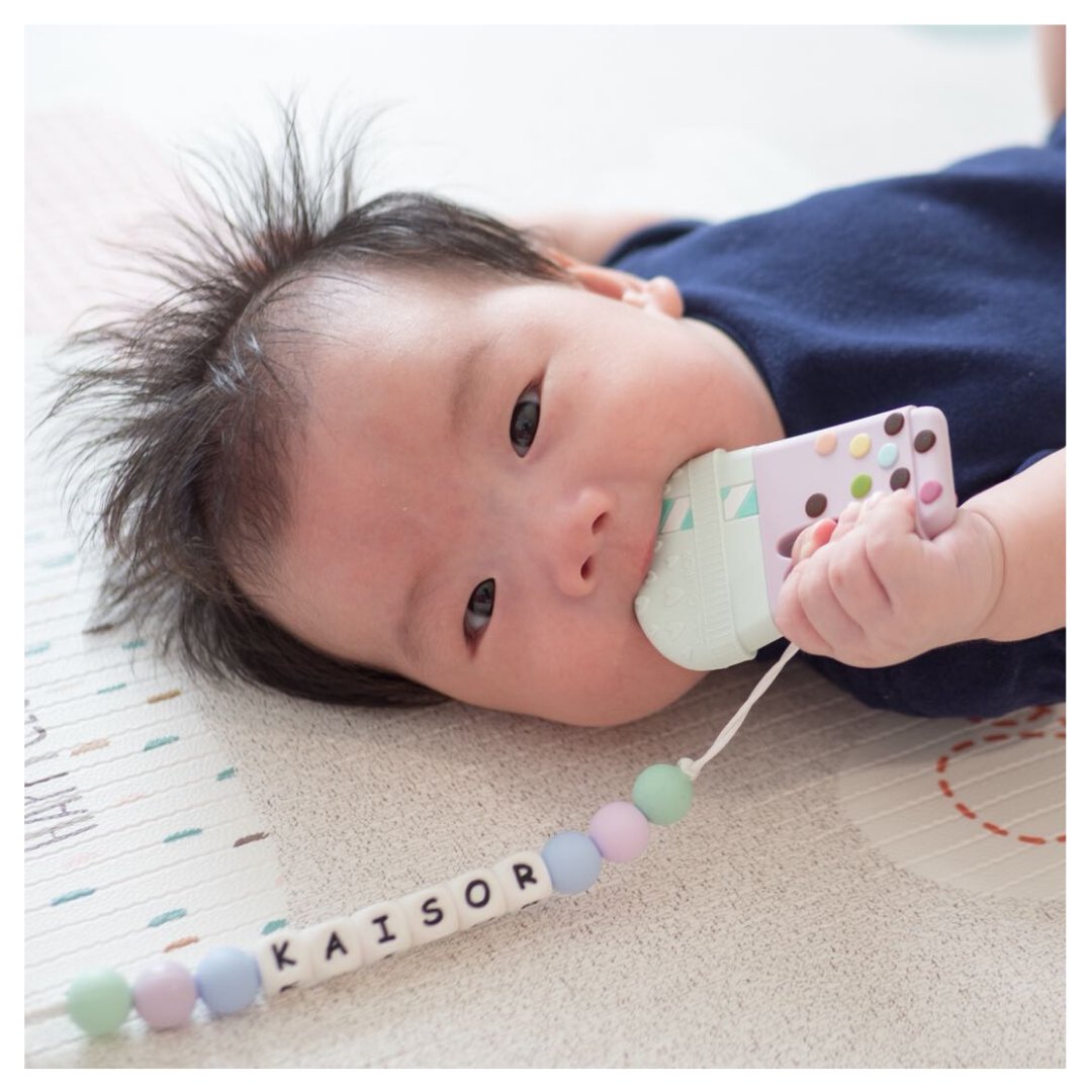 Personalised Teething Clip
