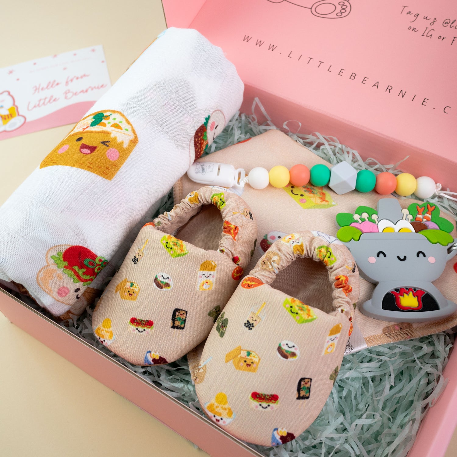 Hello Little One - Baby Luxe Gift Set (Taiwan Foodies Series) - Little Bearnie 
