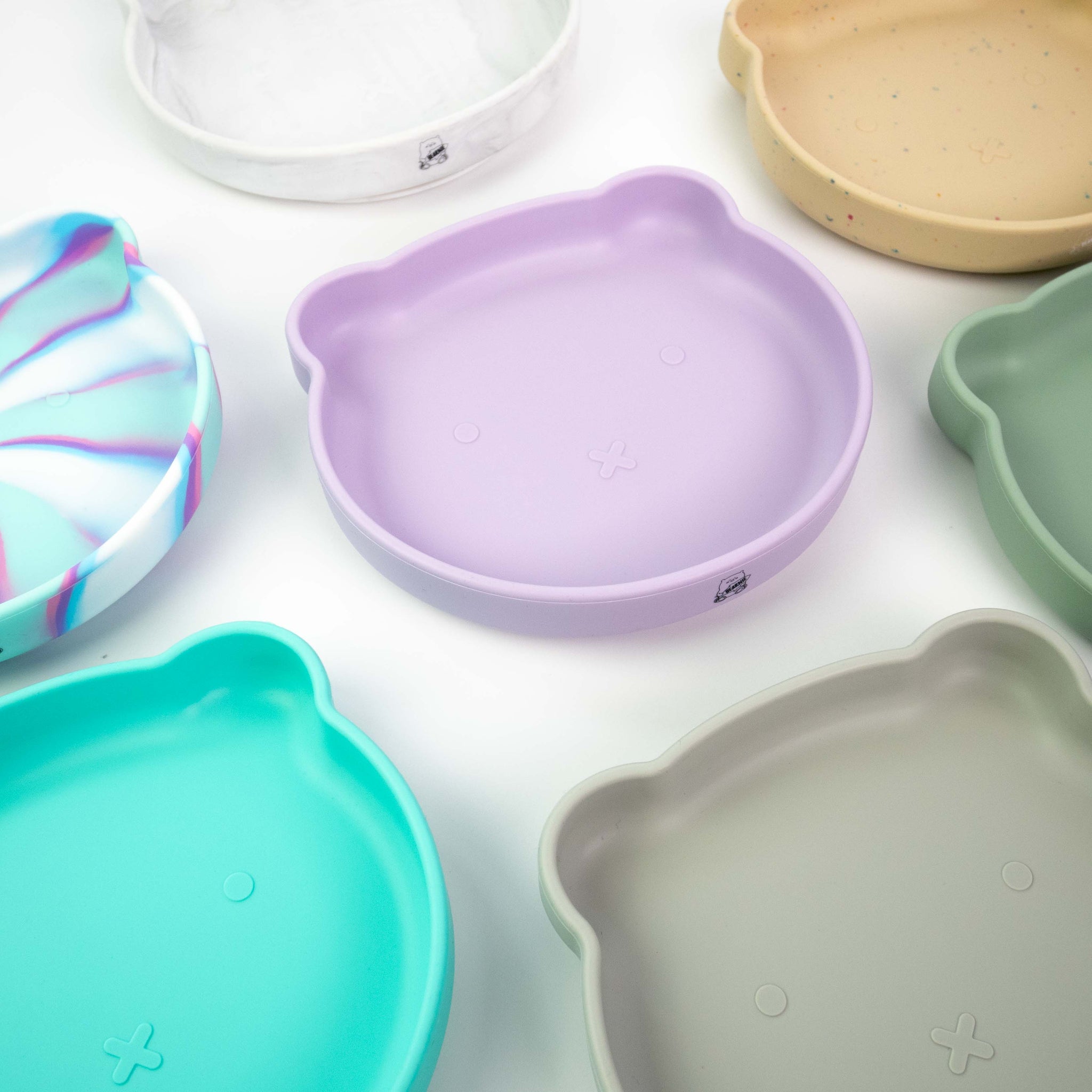 [SALE] Grow with Bearnie Silicone Suction Plate - Little Bearnie 