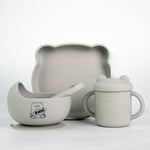 [Bundle of 3] Grow with Bearnie Matching Bowl, Plate & Cup - Little Bearnie 