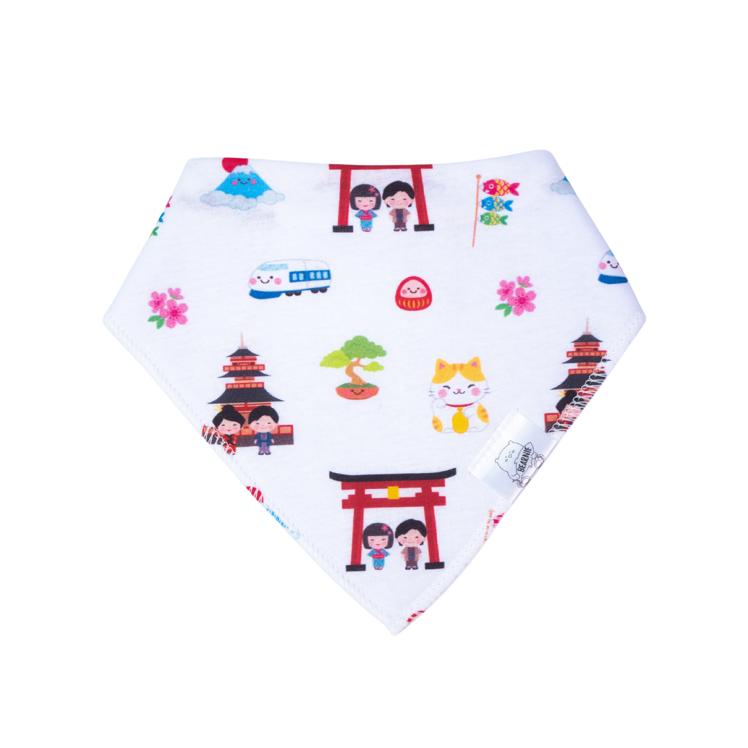 [SALE] Bandana Drool Bib - All About Japan