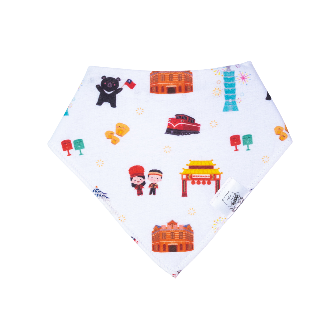 [SALE] Bandana Drool Bib - All About Taiwan