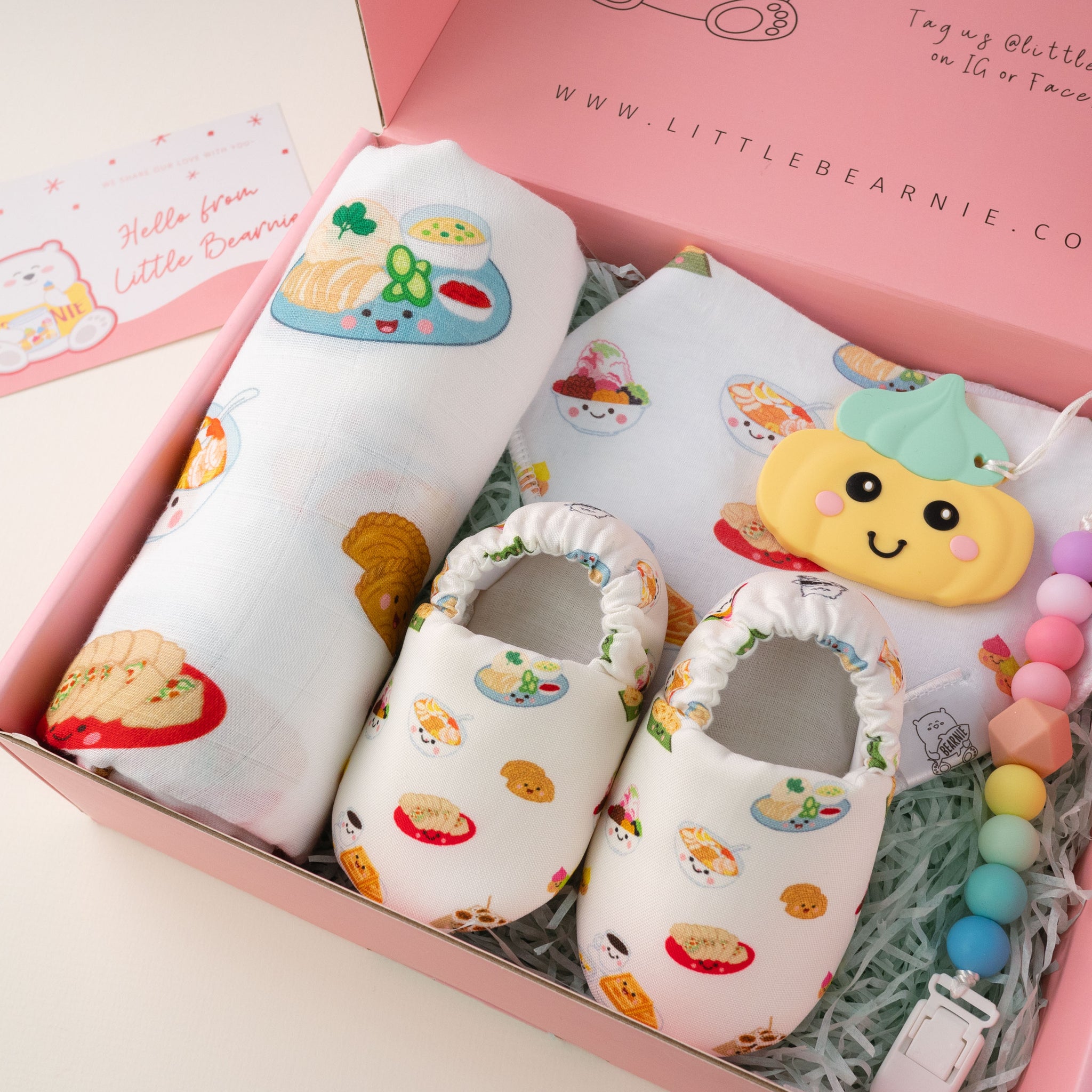 Hello Little One - Baby Luxe Gift Set (Singapore Local Foodies Series) - Little Bearnie 