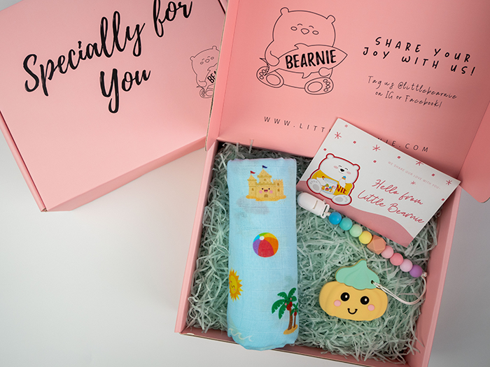 Baby Signature Gift Set (Fun Beach Day) - Little Bearnie 