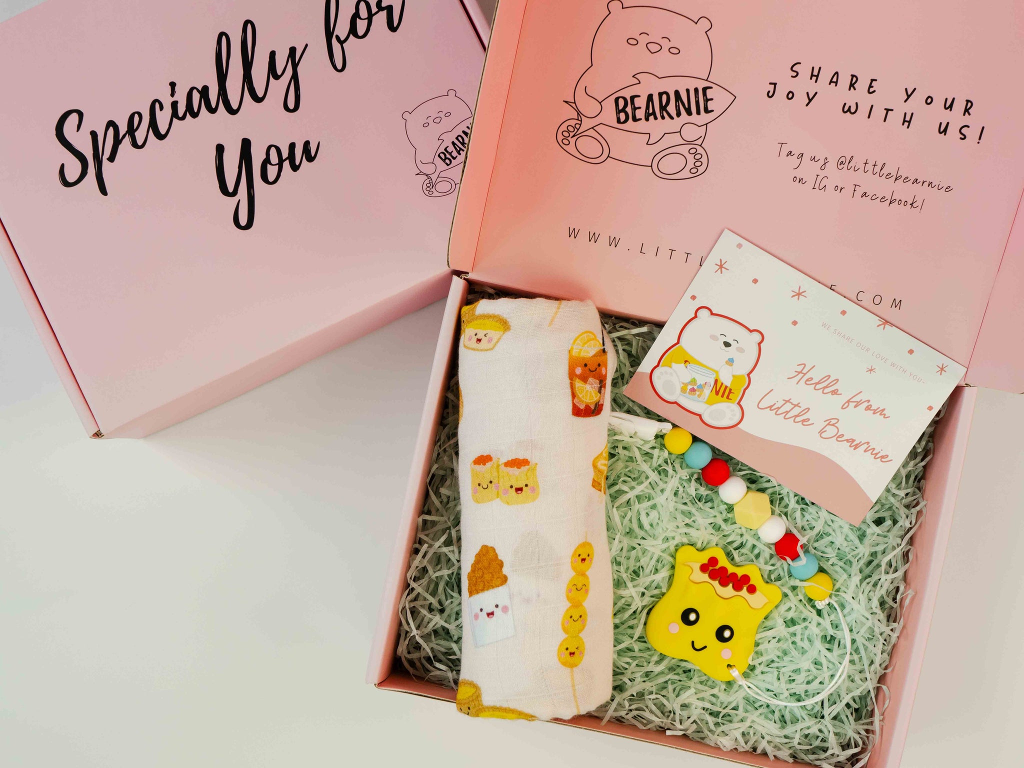 Baby Signature Gift Set (Hong Kong Foodies Series) - Little Bearnie 