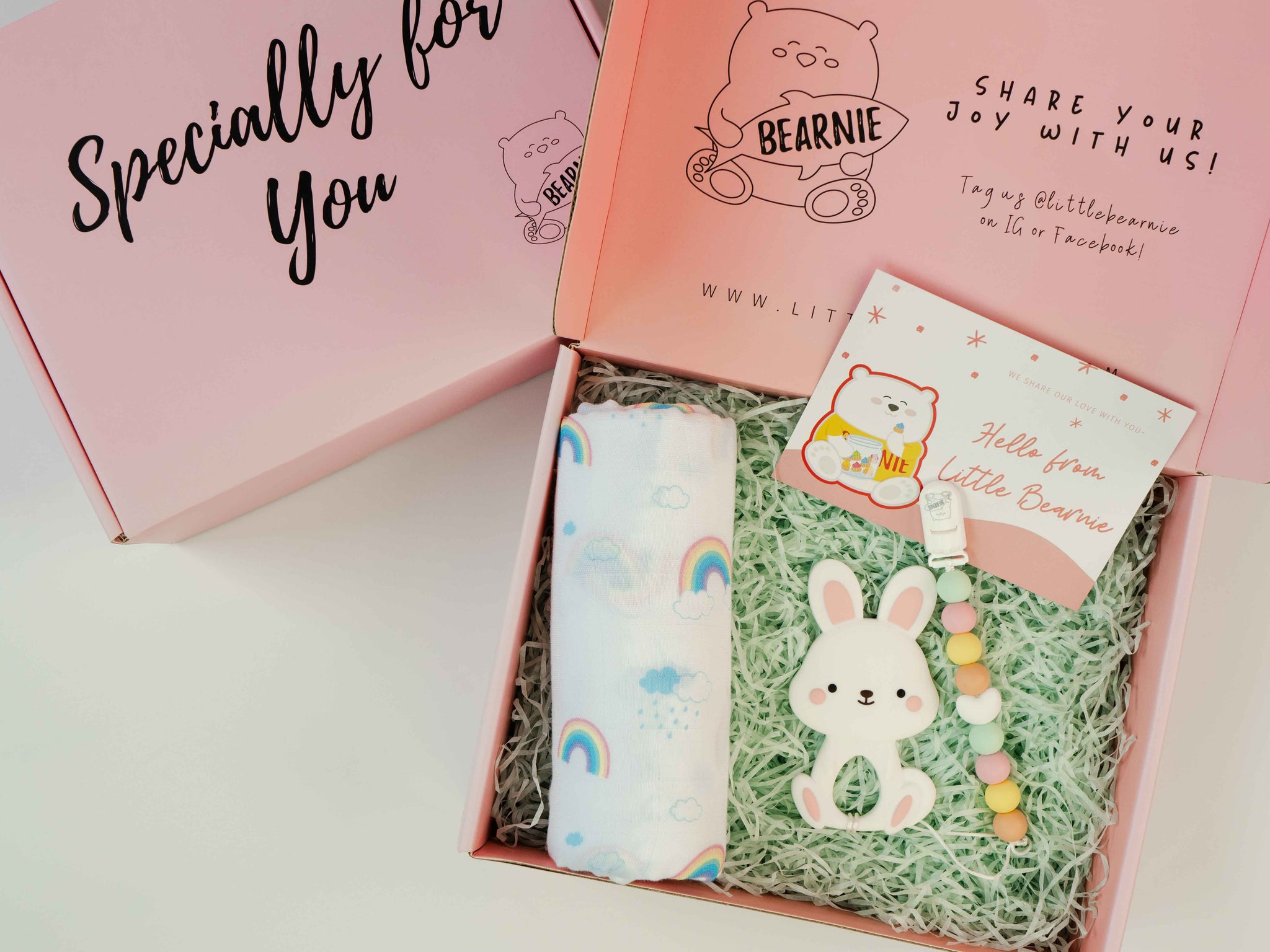 Baby Signature Gift Set (Rainbow Series) - Little Bearnie 