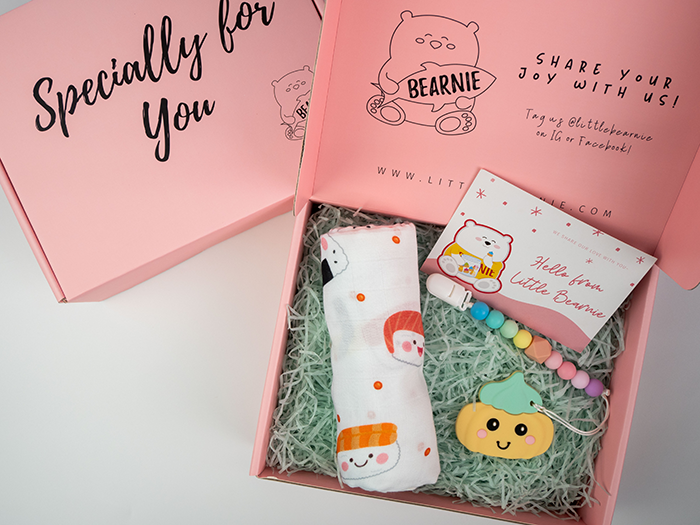 Baby Signature Gift Set (Sushi Love Series) - Little Bearnie 
