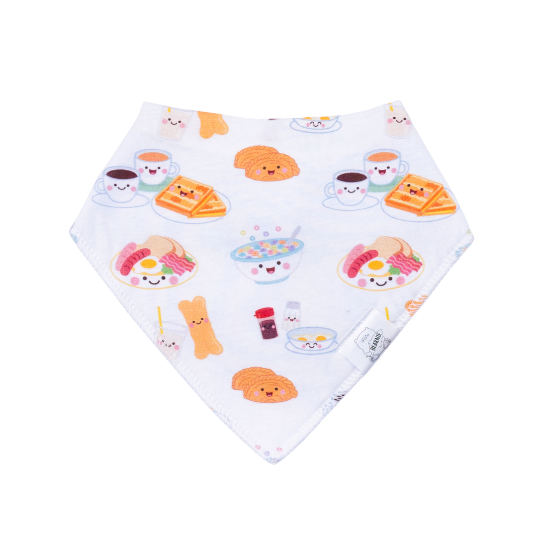 Bandana Drool Bib - Breakfast Delights