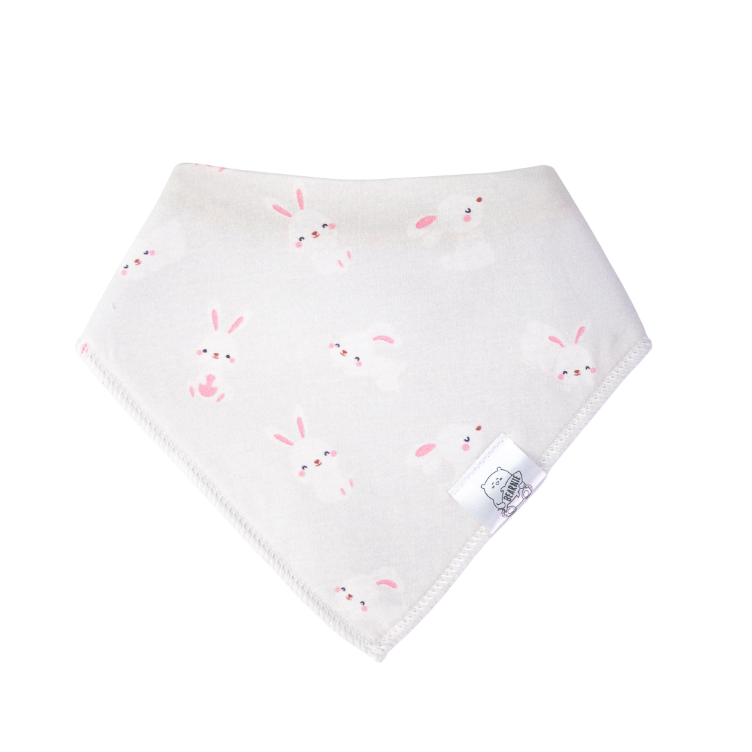 Bandana Drool Bib - Bunny