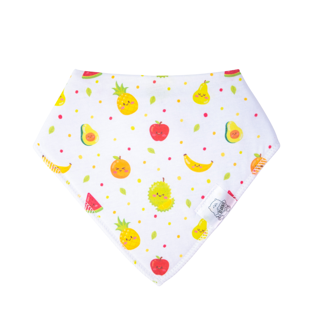 [SALE] Bandana Drool Bib - Fruity Fruits