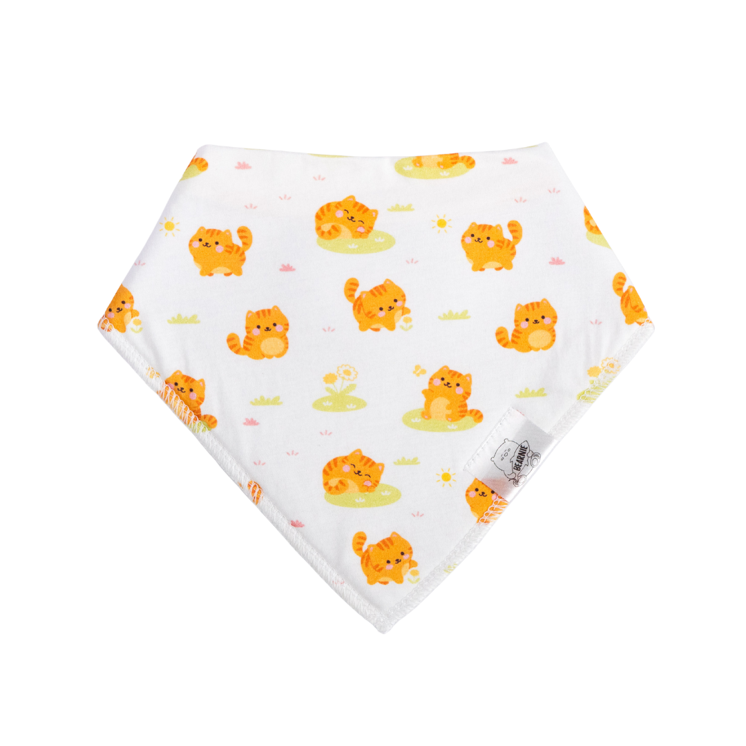 Bandana Drool Bib - Meow Meow Cat