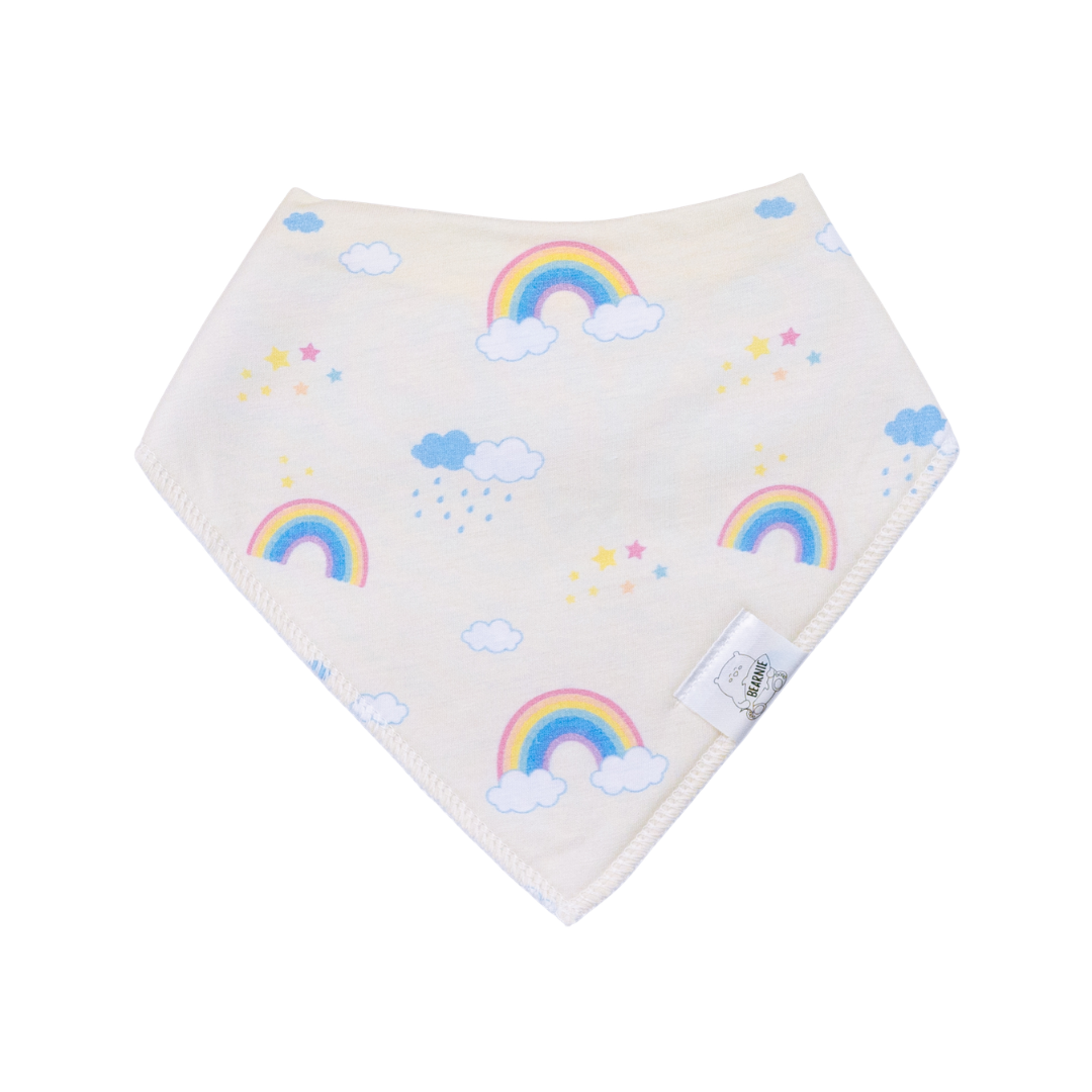 Bandana Drool Bib - Rainbow