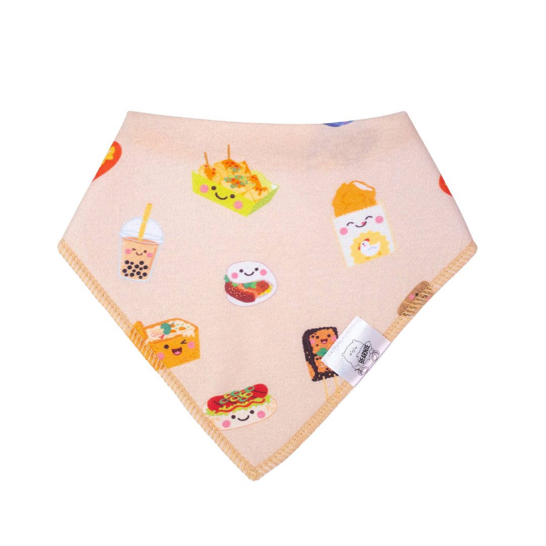 Bandana Drool Bib - Taiwan Foodies