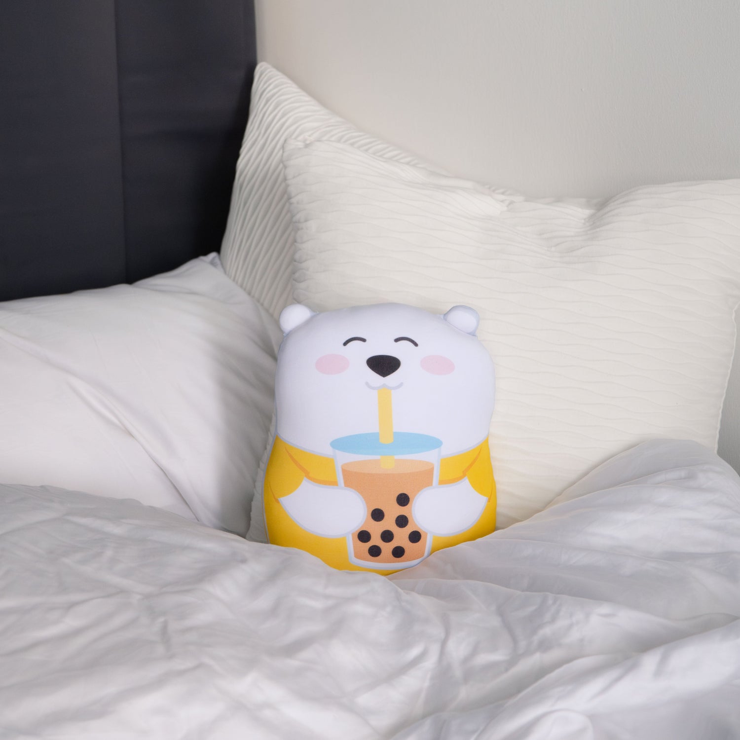 Huggy Bearnie Pillow Plush - Bear Bear Tea