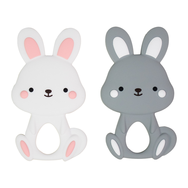 Modern Baby Teether - Bunny - Little Bearnie 