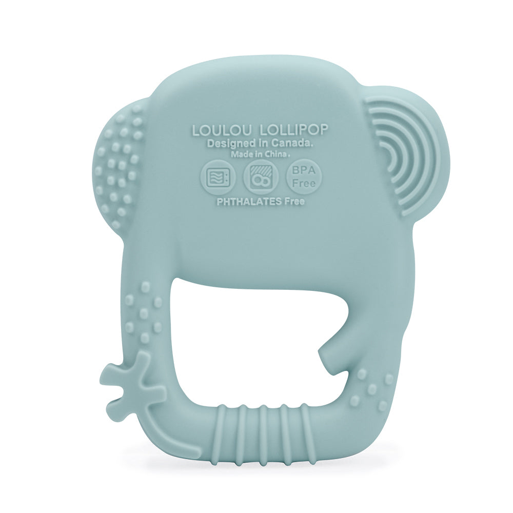 Modern Baby Teether - Elly Elephant - Little Bearnie 