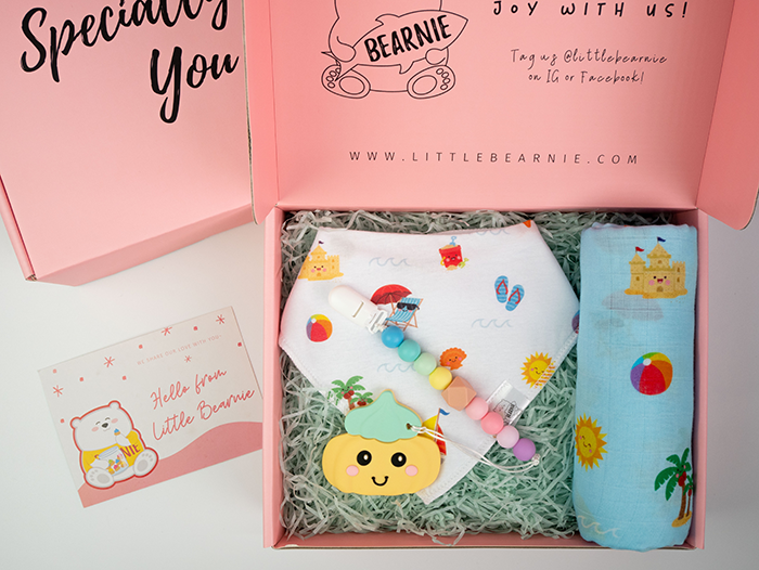 Hello Little One - Baby Premium Gift Set (Fun Beach Day) - Little Bearnie 