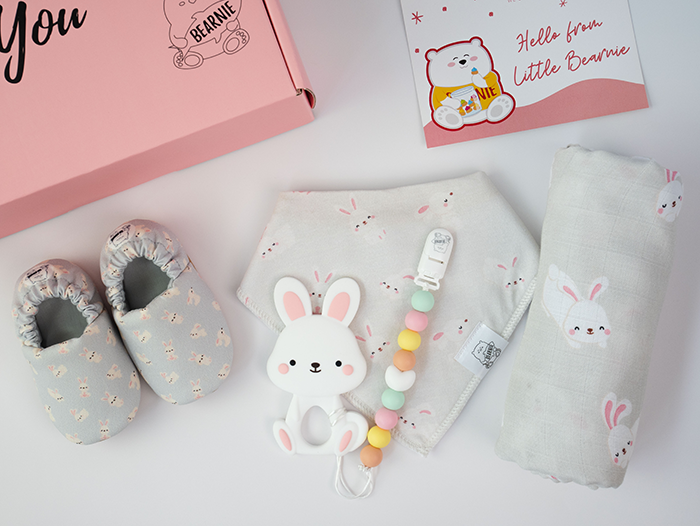 Hello Little One - Baby Luxe Gift Set (Bunny Series) - Little Bearnie 