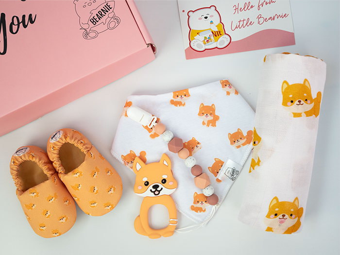 Hello Little One - Baby Luxe Gift Set (Shiba Series)