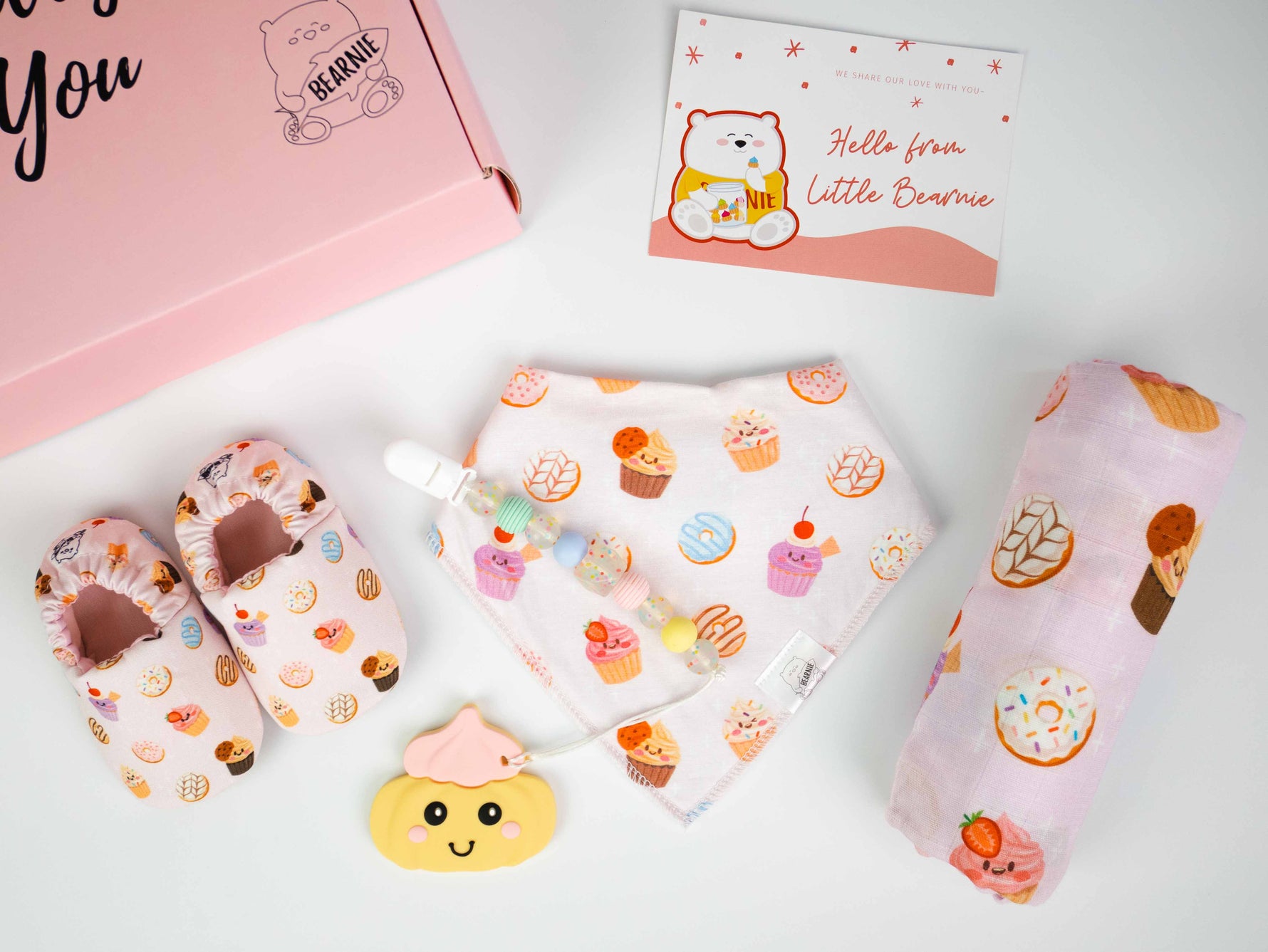 Hello Little One - Baby Luxe Gift Set (Sweet Treats) - Little Bearnie 