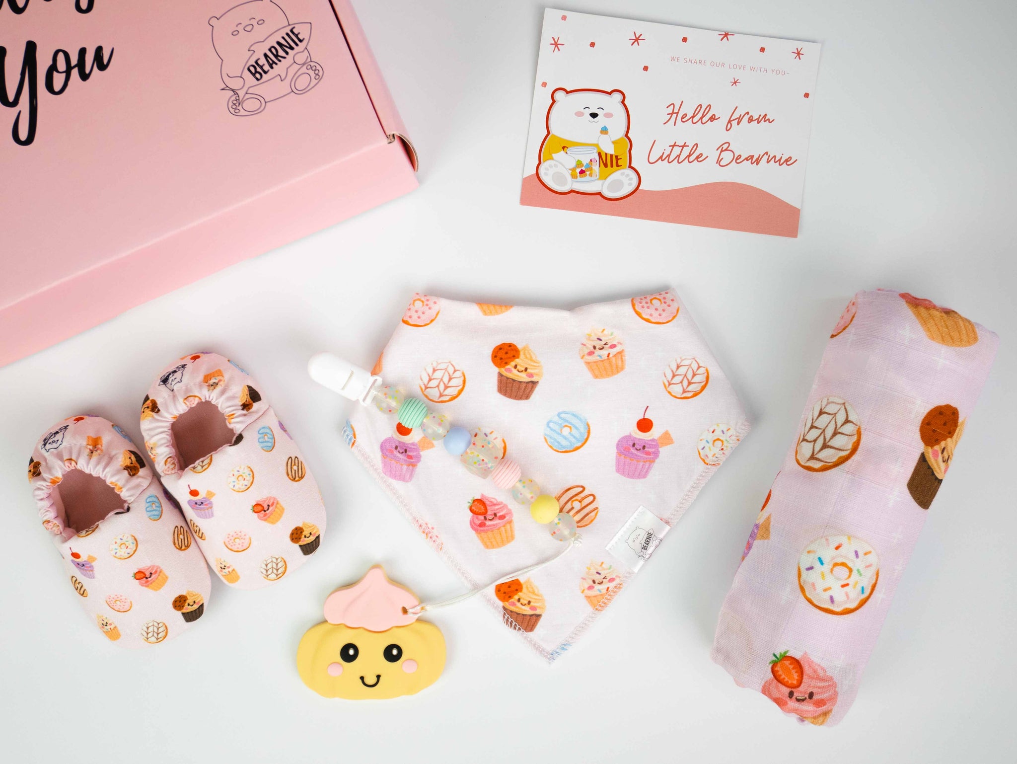 Hello Little One - Baby Luxe Gift Set (Sweet Treats) - Little Bearnie 
