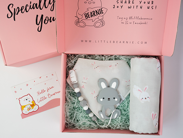 Hello Little One - Baby Premium Gift Set (Bunny Series) - Little Bearnie 