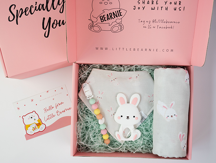 Hello Little One - Baby Premium Gift Set (Bunny Series) - Little Bearnie 