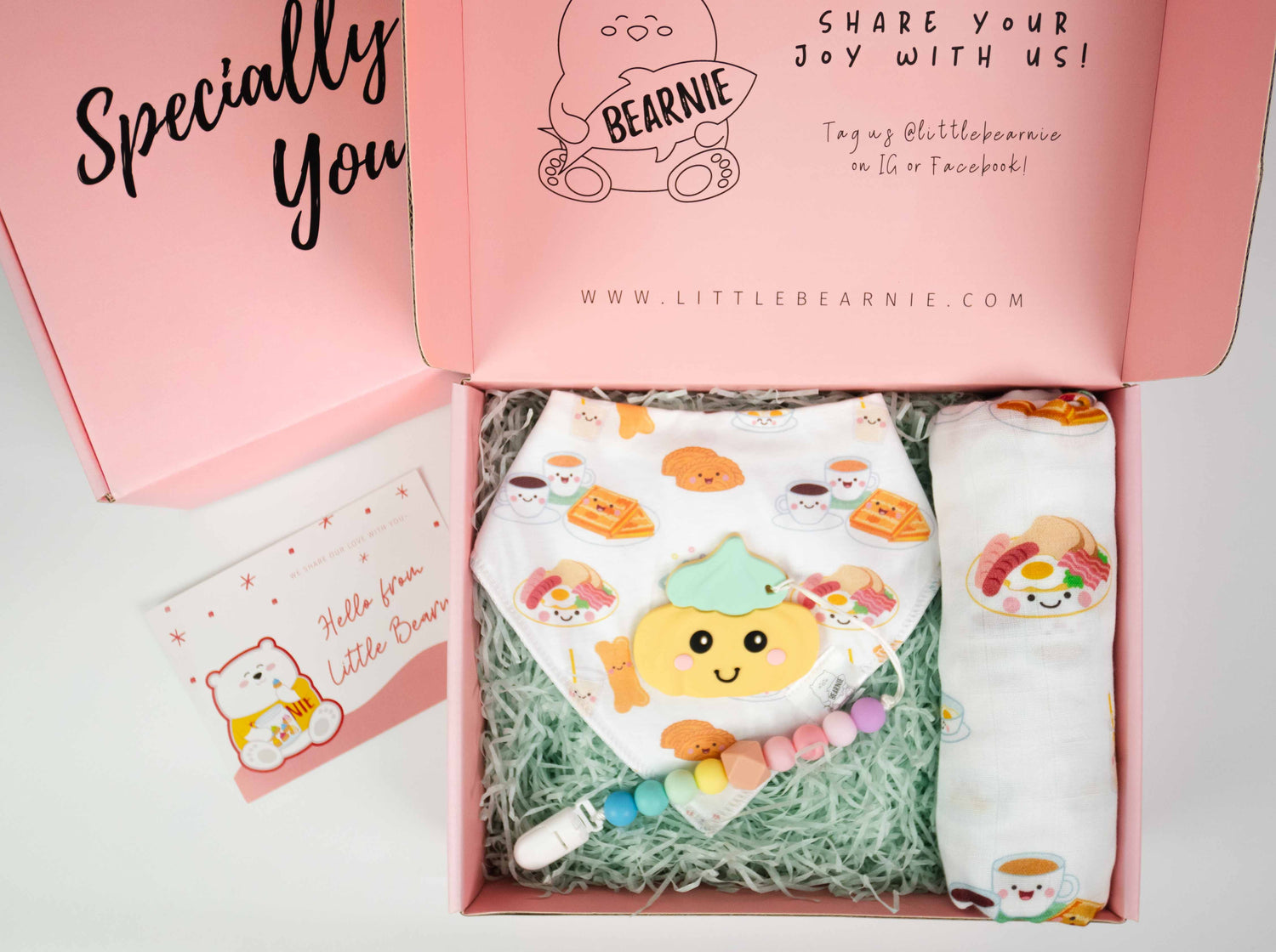Hello Little One - Baby Premium Gift Set (Breakfast Delights) - Little Bearnie 