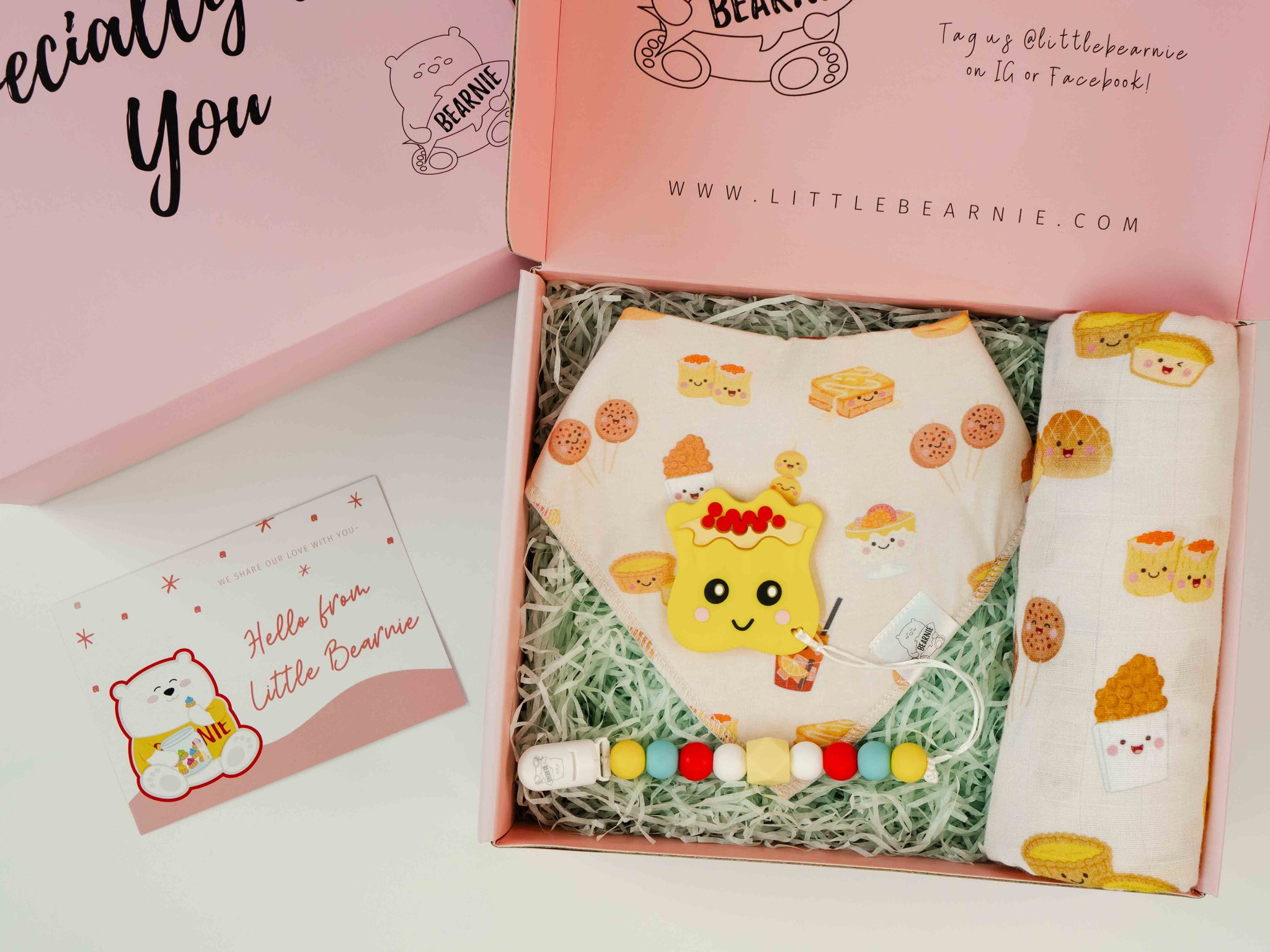 Hello Little One - Baby Premium Gift Set (Hong Kong Foodies Series) - Little Bearnie 