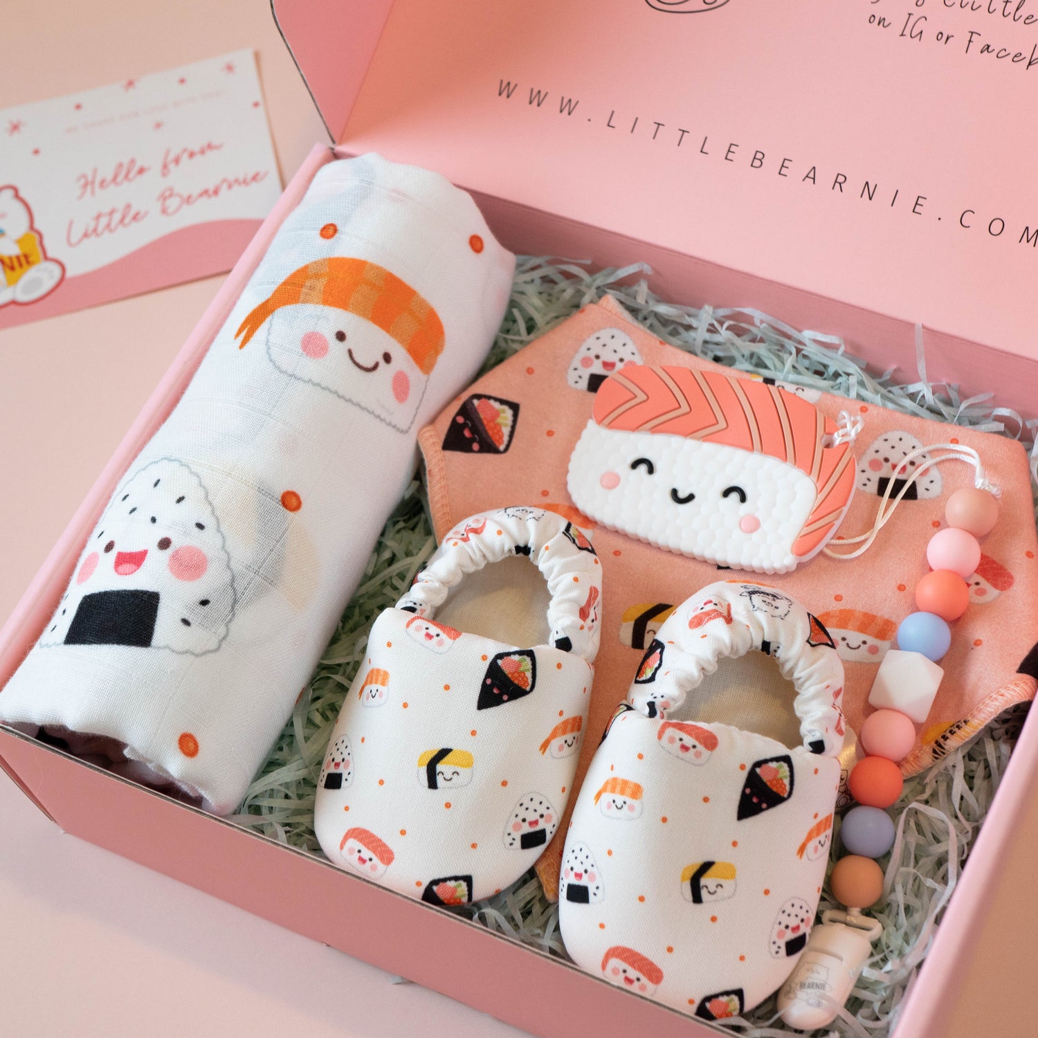 Hello Little One - Baby Luxe Gift Set (Sushi Love Series)