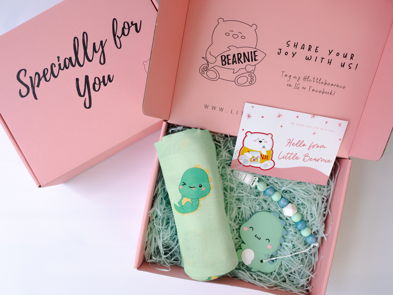 Baby Signature Gift Set (T-Rex Dino Series)