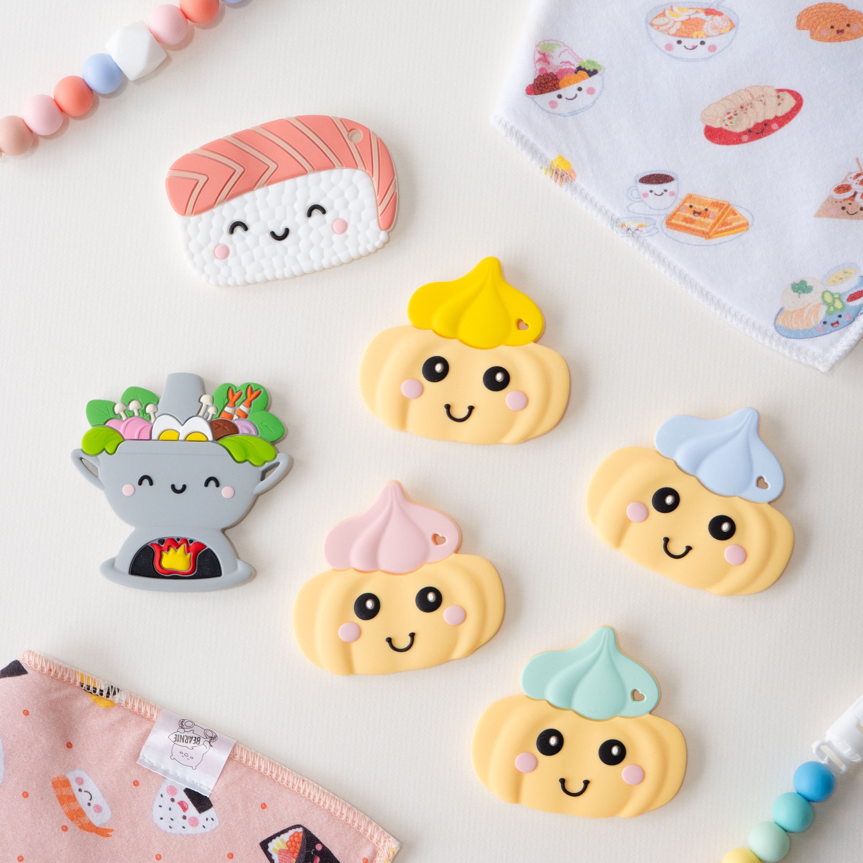 Stylish Teether Clip Sets for your little one! – Little Bearnie