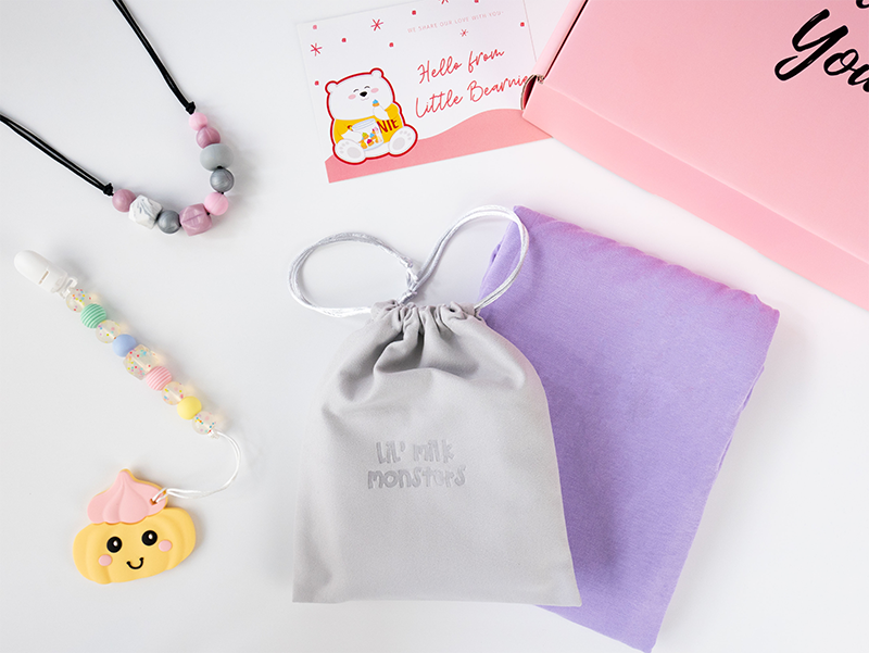Mom & Bub Premium Gift Set - Laurel - Little Bearnie 
