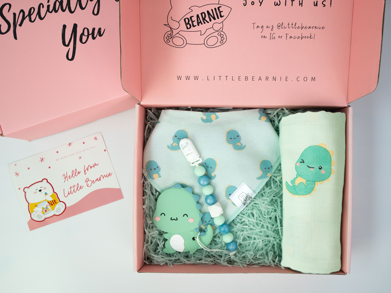 Hello Little One - Baby Premium Gift Set (T-Rex Series)