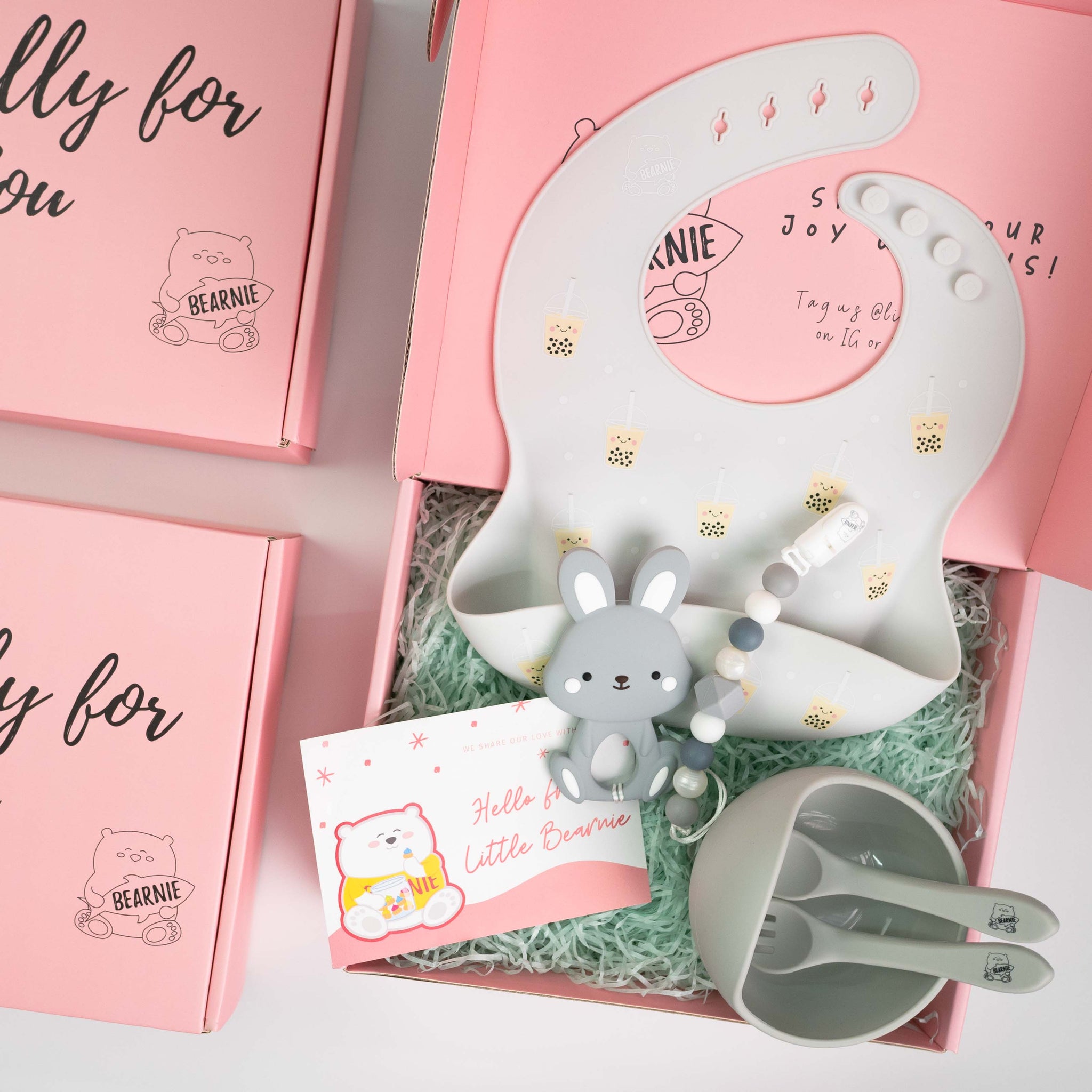 CHEW & EAT - Premium Feeding Gift Set - Little Bearnie 
