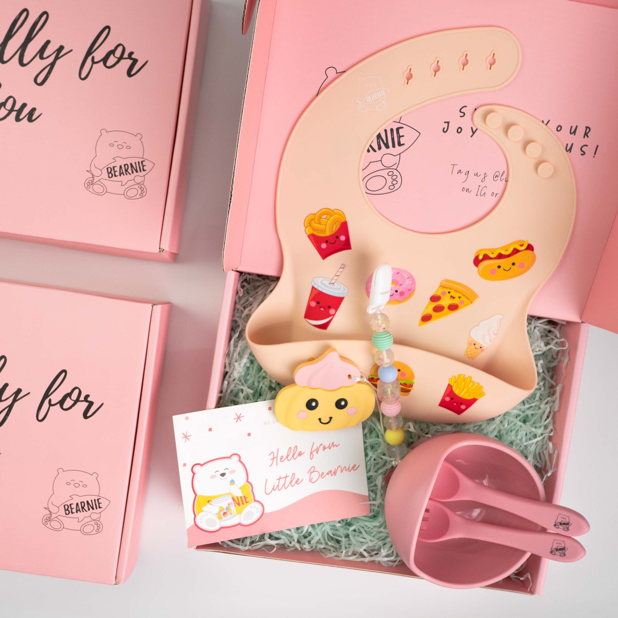 CHEW & EAT - Premium Feeding Gift Set - Little Bearnie 