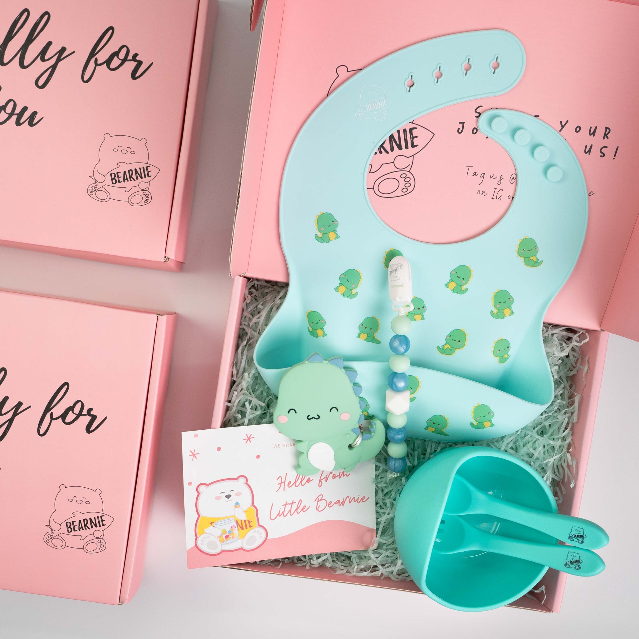 CHEW & EAT - Premium Feeding Gift Set - Little Bearnie 