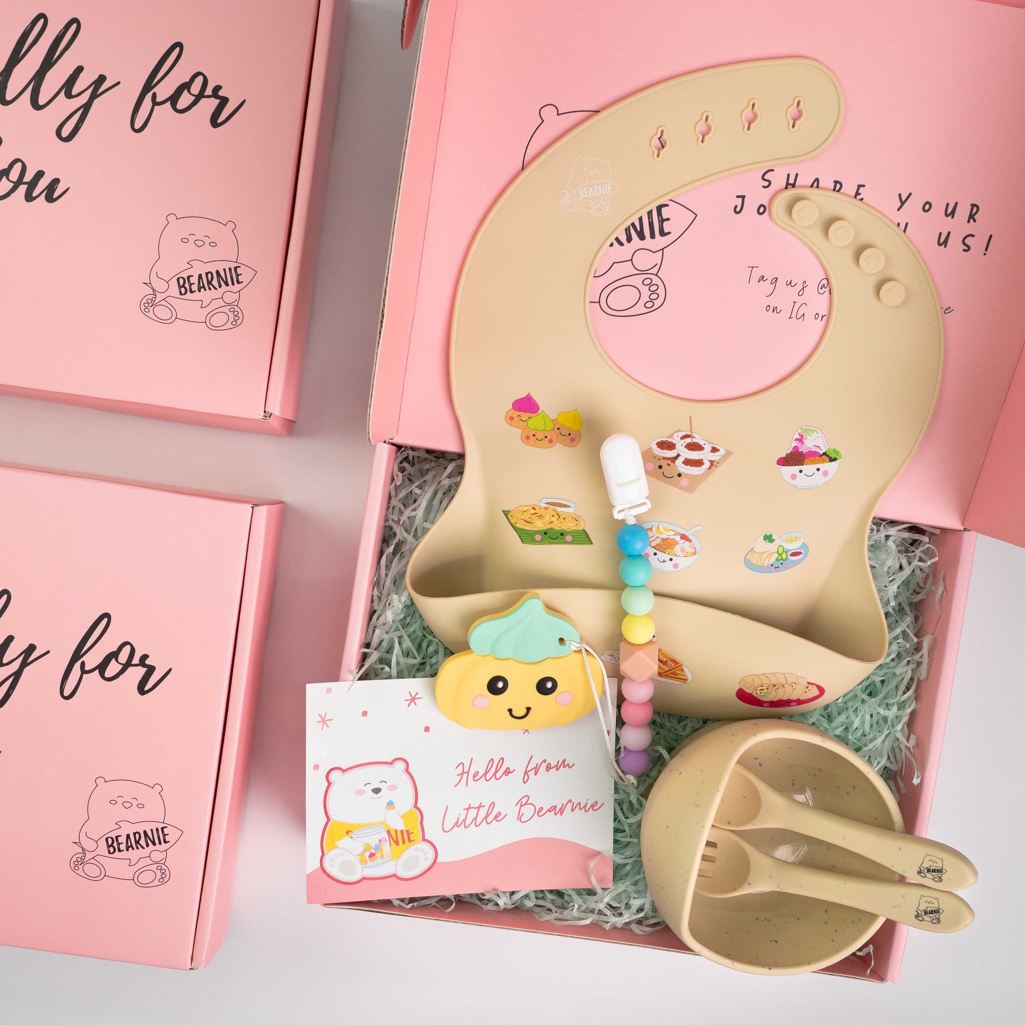 CHEW & EAT - Premium Feeding Gift Set - Little Bearnie 