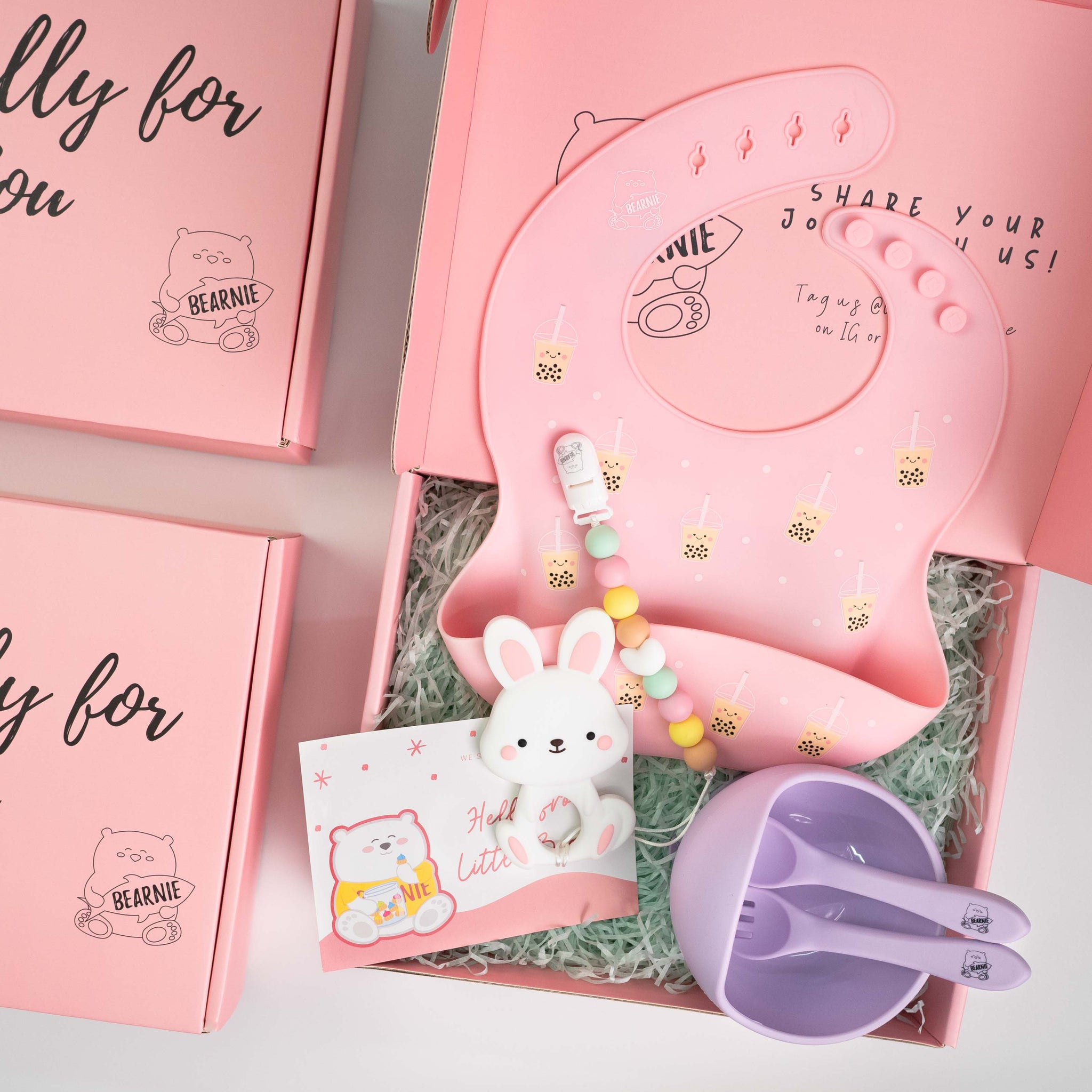 CHEW & EAT - Premium Feeding Gift Set - Little Bearnie 