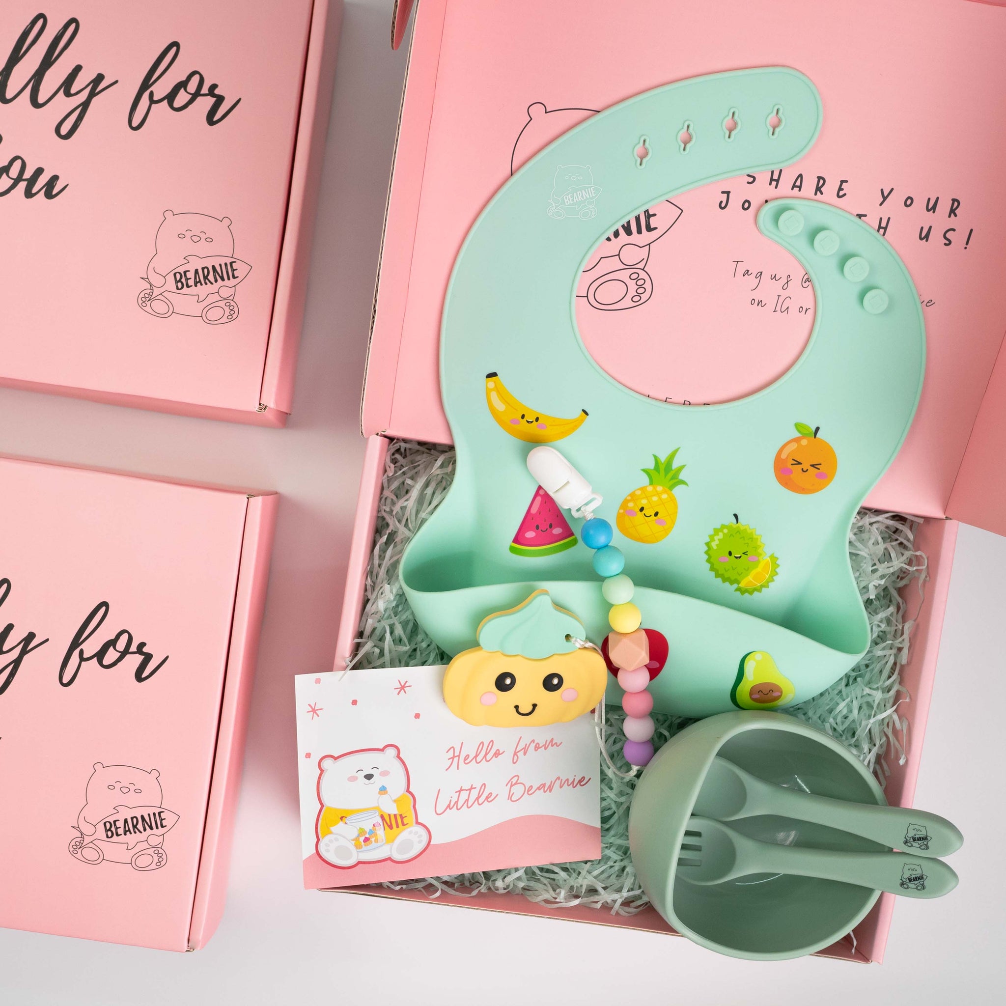 CHEW & EAT - Premium Feeding Gift Set - Little Bearnie 