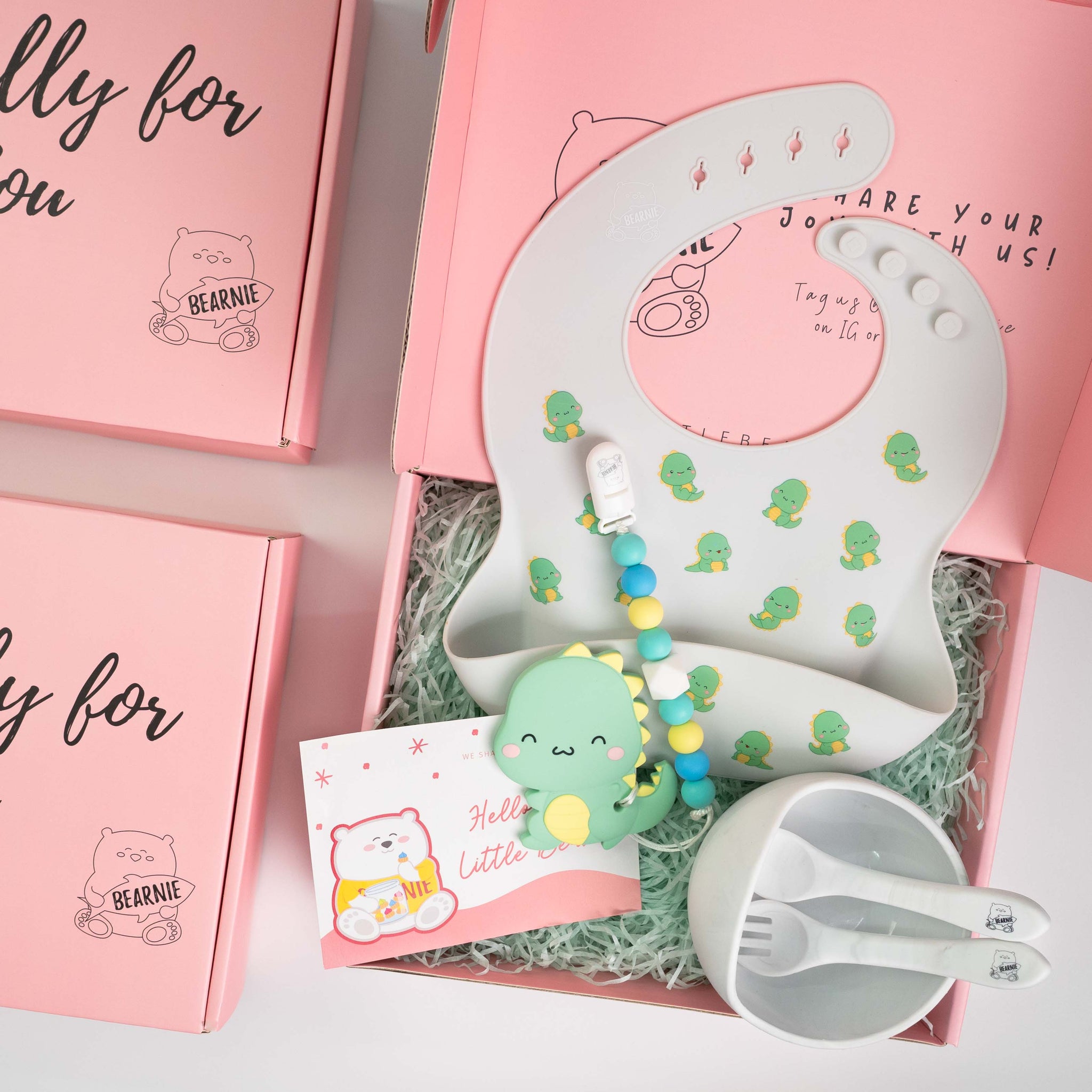 CHEW & EAT - Premium Feeding Gift Set - Little Bearnie 
