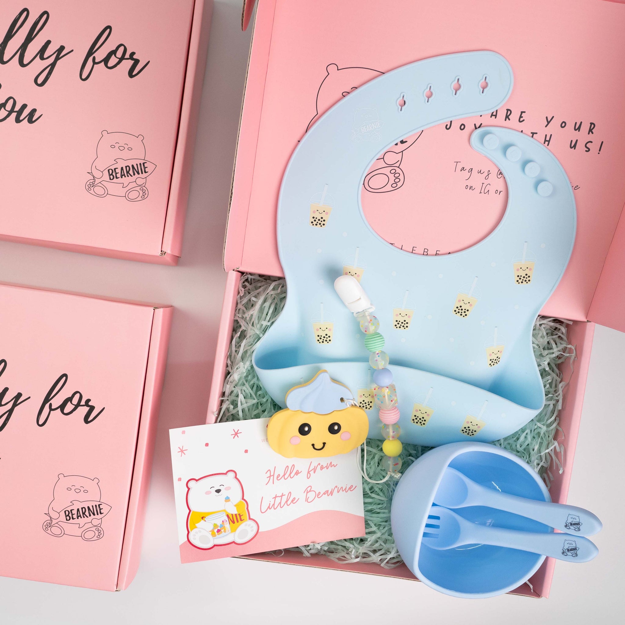 CHEW & EAT - Premium Feeding Gift Set - Little Bearnie 