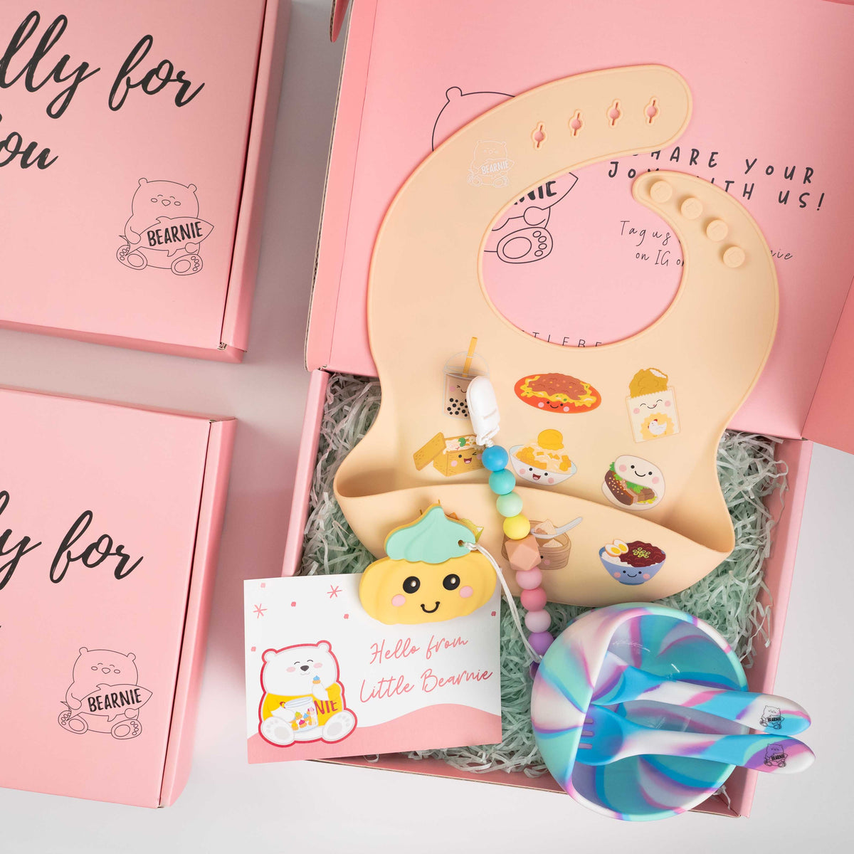 CHEW & EAT - Premium Feeding Gift Set - Little Bearnie 