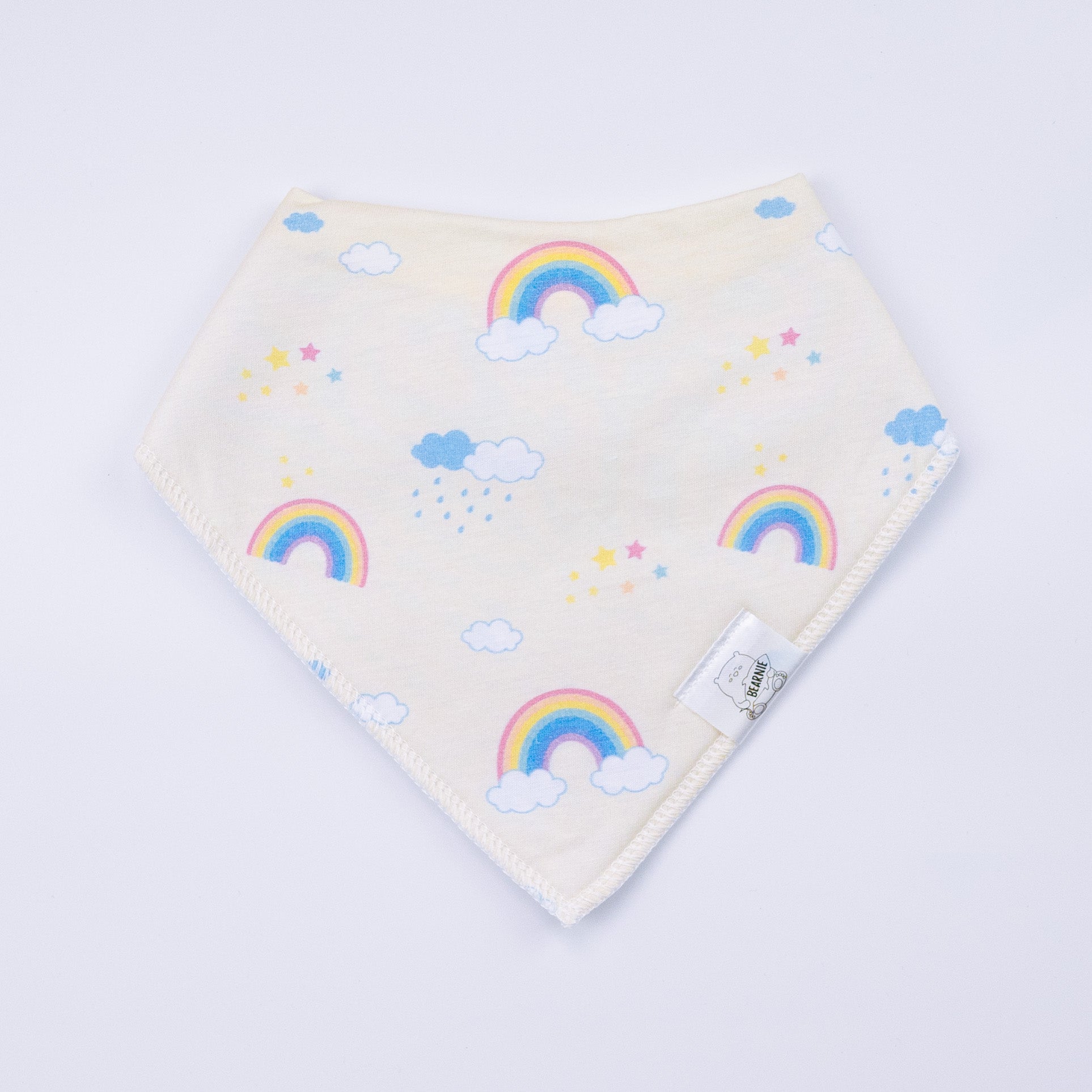 Bandana Drool Bib - Rainbow