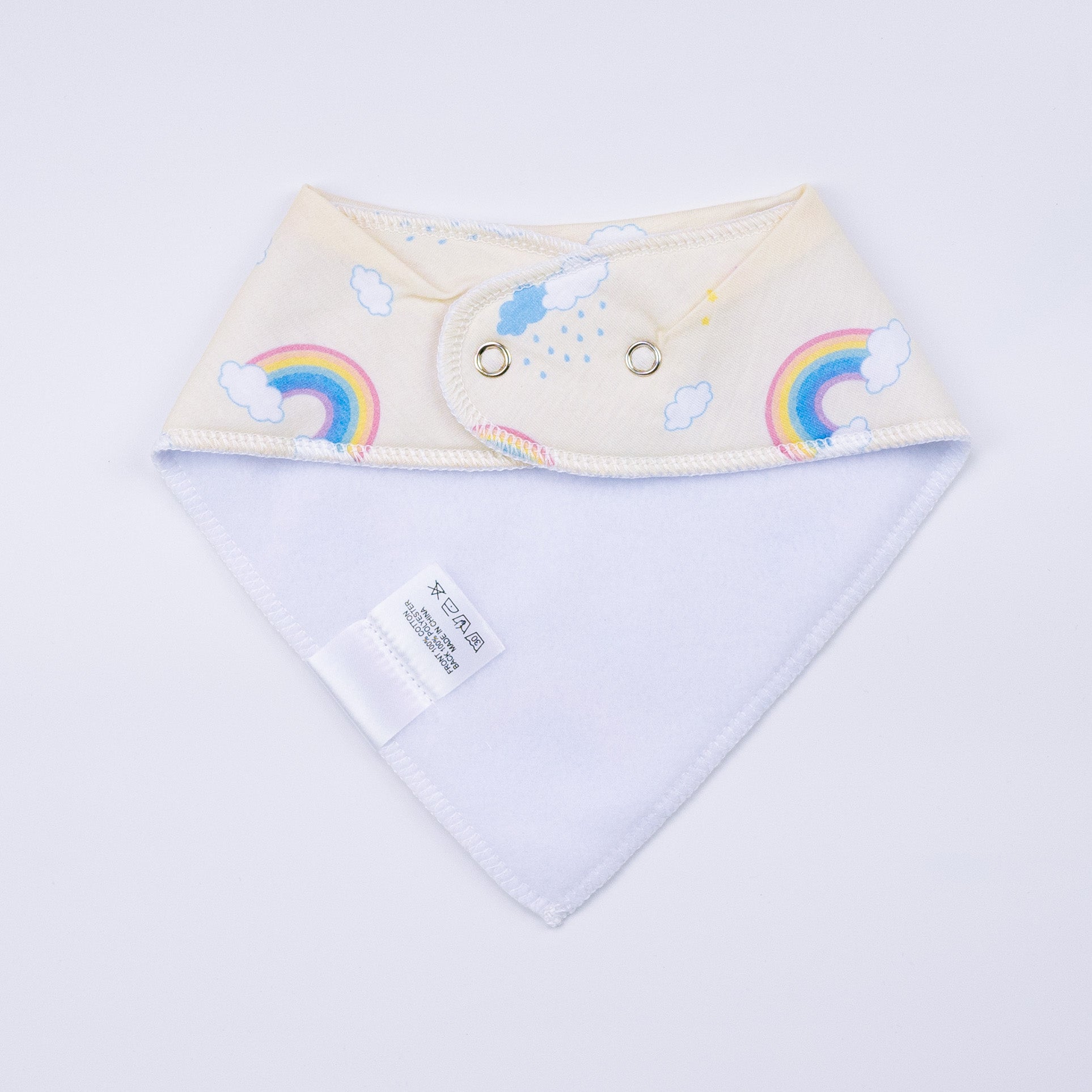 Bandana Drool Bib - Rainbow - Little Bearnie 