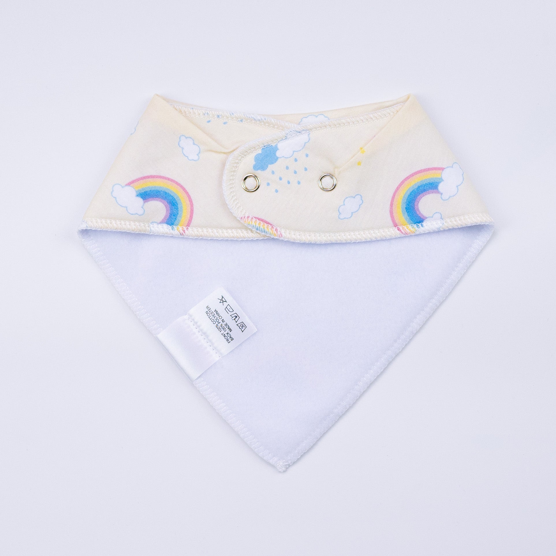 Bandana Drool Bib - Rainbow