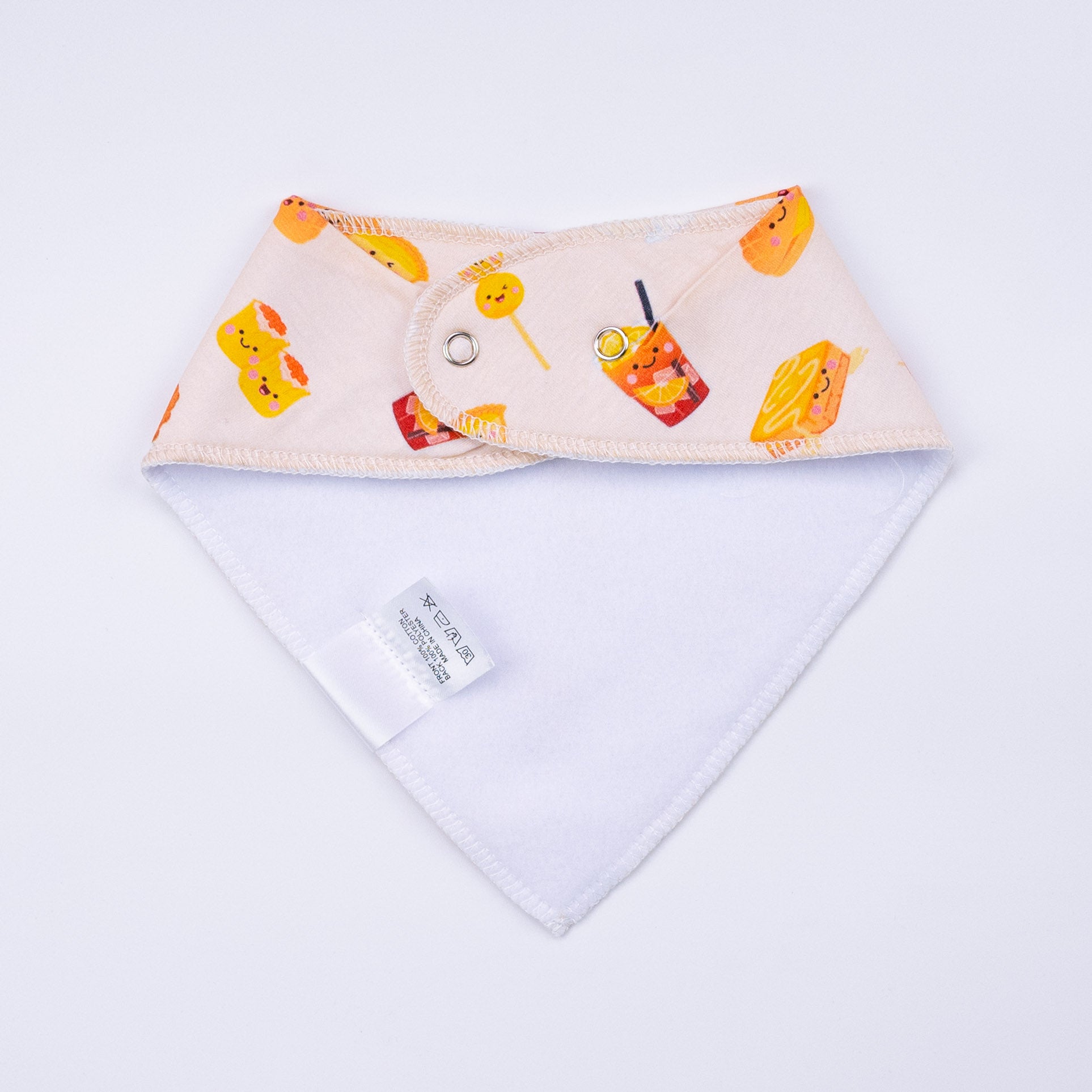 Bandana Drool Bib - Hong Kong Foodies - Little Bearnie 