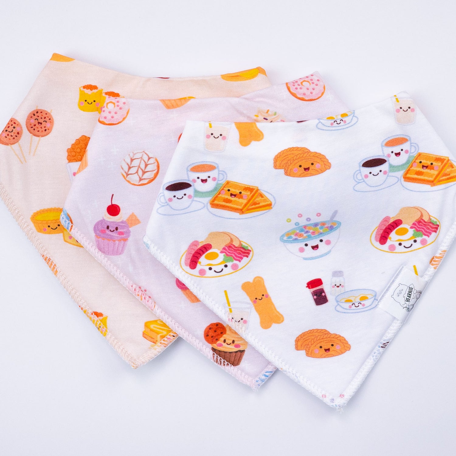 [Bundle of 3] Bandana Drool Bib - Mix & Match - Little Bearnie 