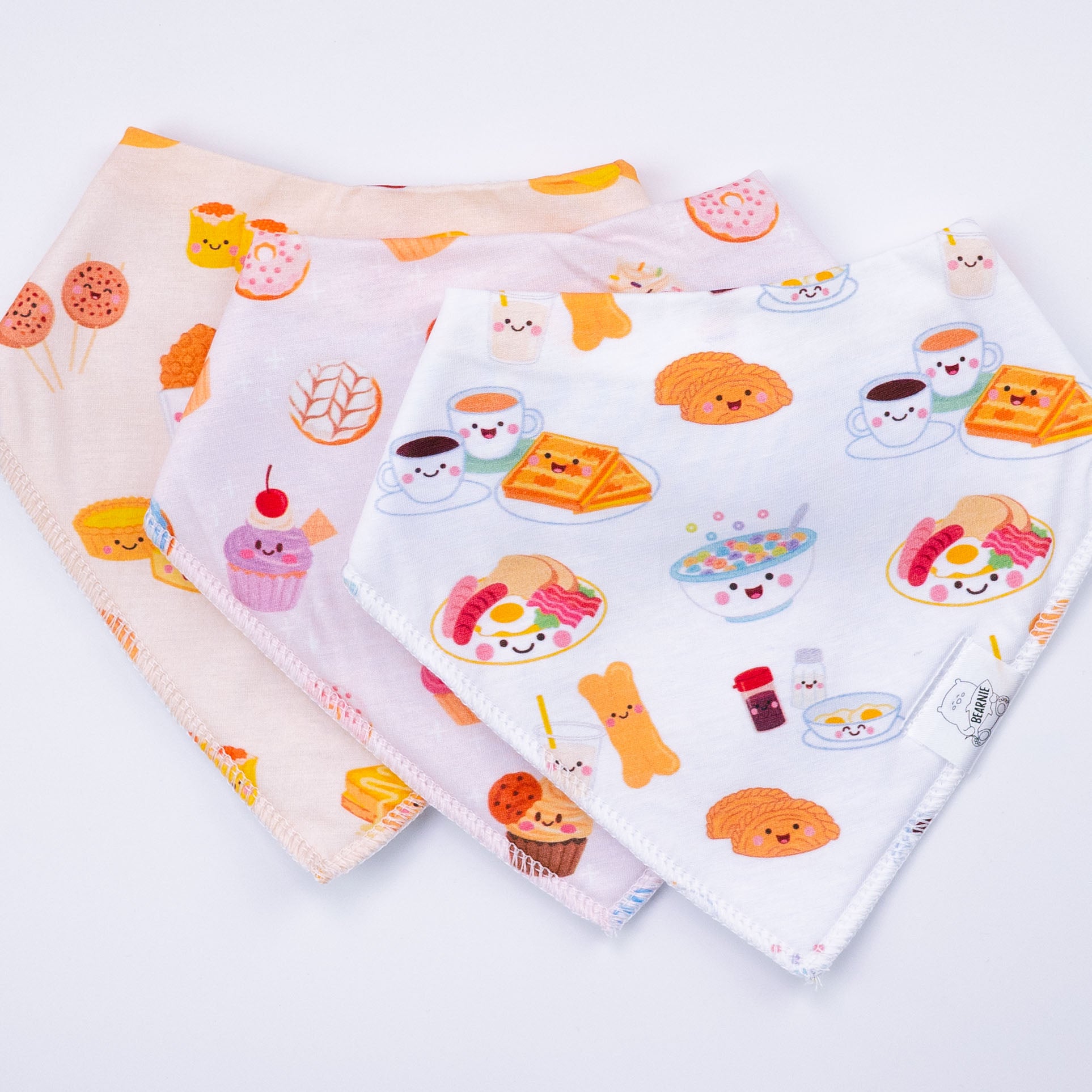[Bundle of 3] Bandana Drool Bib - Mix & Match - Little Bearnie 